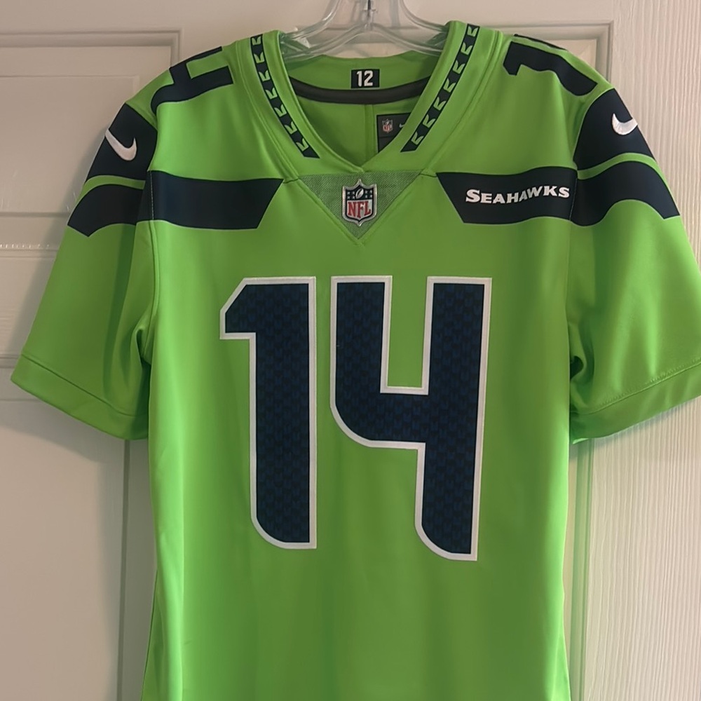 Seattle Seahawks Lime Green Jersey